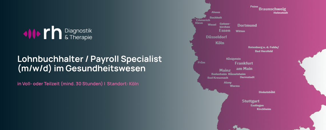 Lohnbuchhalter / Payroll Specialist (m/w/d) im Gesundheitswesen, 1. Bild